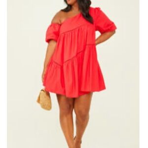 ARULA Bold Red Dress